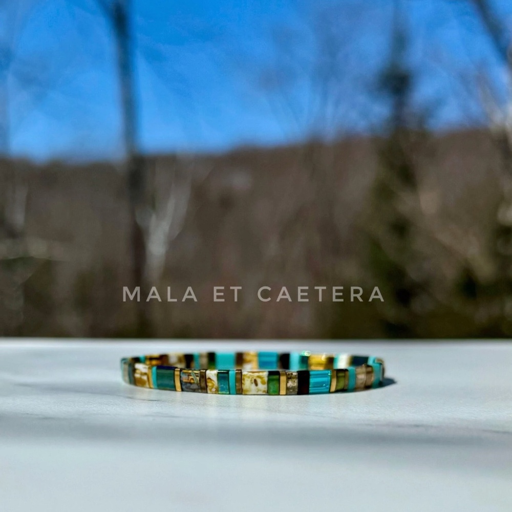 Japanese Miyuki Tila Bracelet